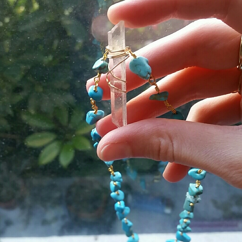 Quartz Crystal Choker